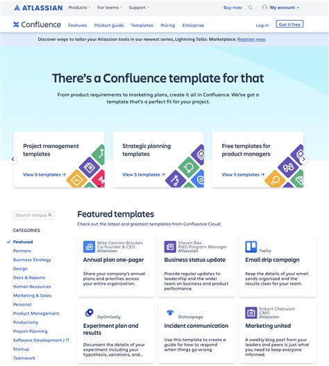 Confluence Architecture Template